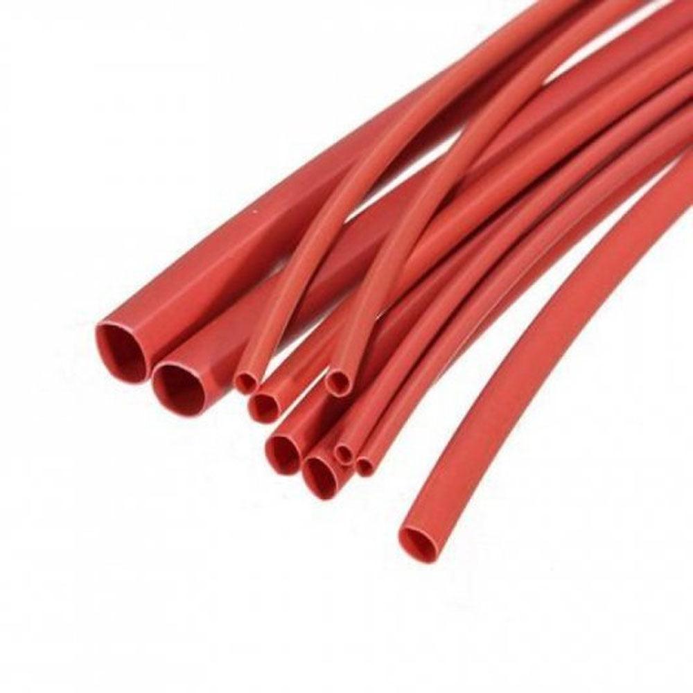 10mm Heat Shrink Sleeve Red Colour (5 meter) - industryparts.pk