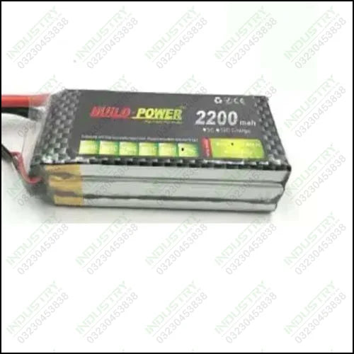 11.1V 2800mAh 2.8Ah Lipo Battery - industryparts.pk