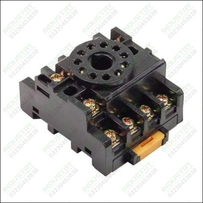 11 Pin Rail-Mount Relay Socket Relay Base 10 Pcs in One Pack in Pakistan - industryparts.pk