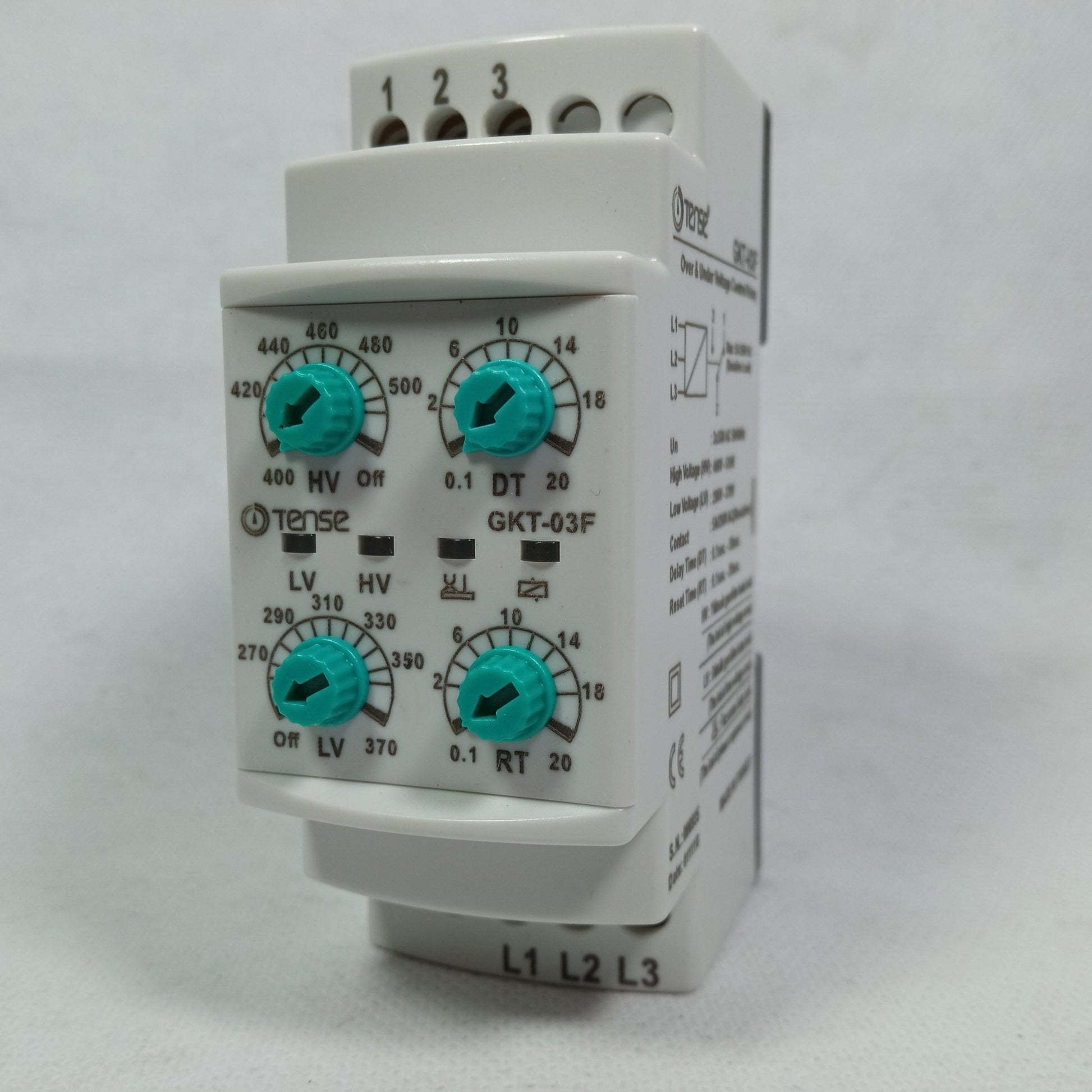 TENSE GKT-03F Over Voltage and Under Voltage Monitoring Relay in Pakistan - industryparts.pk