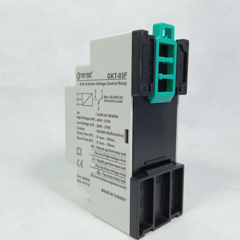 TENSE GKT-03F Over Voltage and Under Voltage Monitoring Relay in Pakistan - industryparts.pk