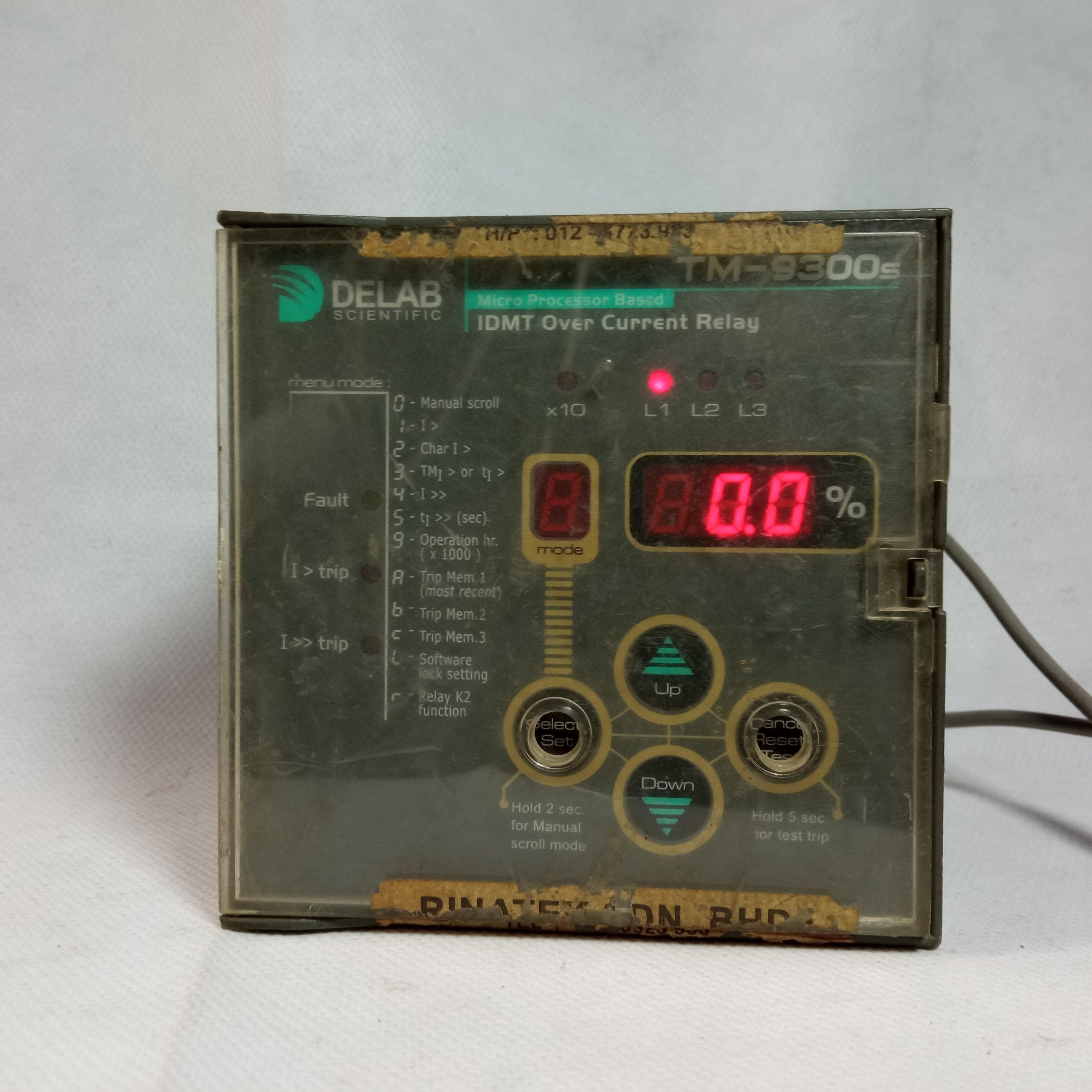 TM-9300s IDMT Over Current Relay Lotted in Pakistan - industryparts.pk