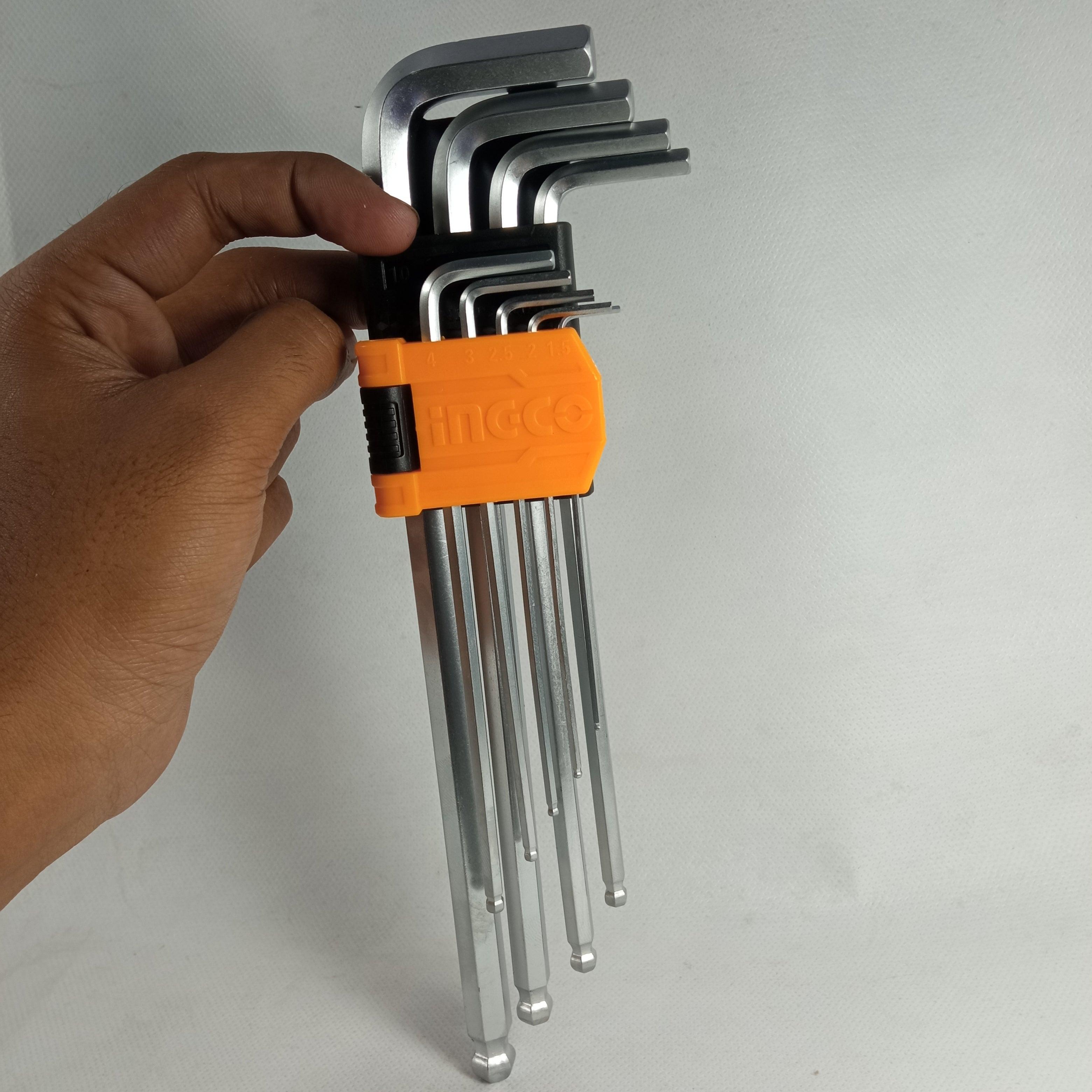 Ingco Ball Point Hex Key HHK12092 In Pakistan - industryparts.pk
