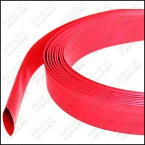 11mm Heat Shrink Sleeve Red Colour (100 meter) - industryparts.pk