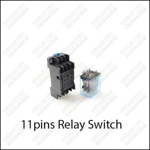 11pins MY3 general purpose relay MY3N 12V 24V 110V 220V MY3NJ Relay Switch - industryparts.pk