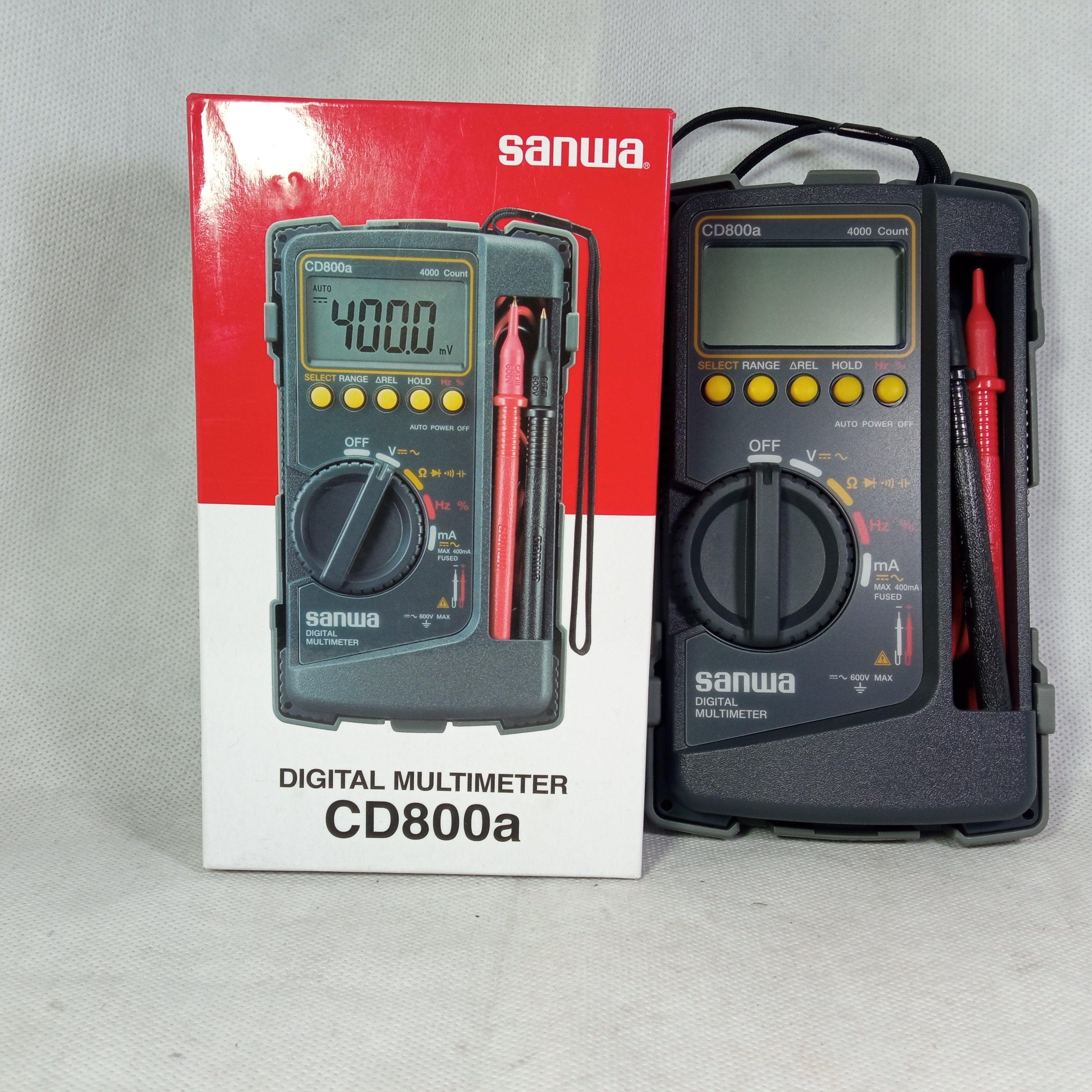 Digital Multimeter Sanwa CD800a Original in Pakistan - industryparts.pk