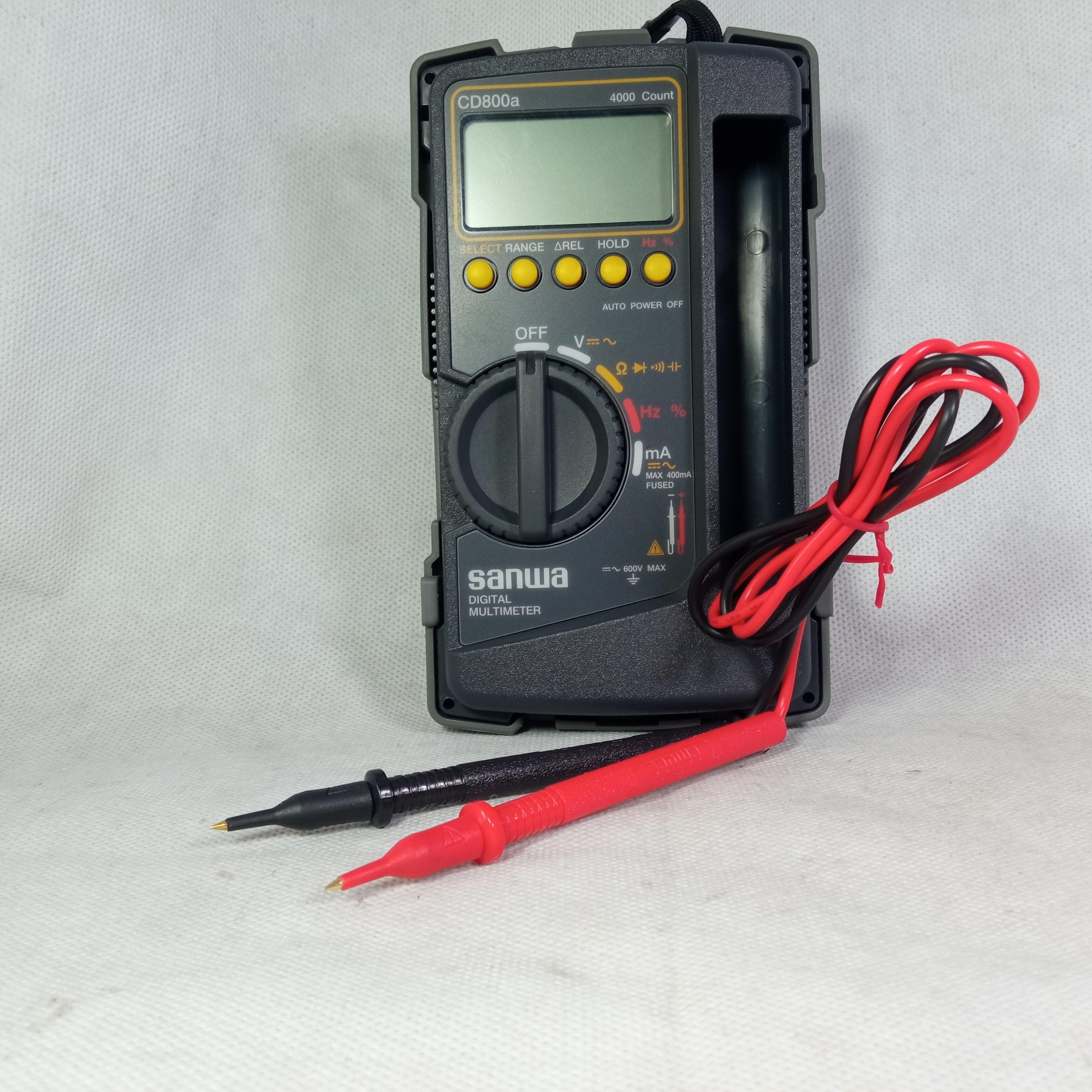 Digital Multimeter Sanwa CD800a Original in Pakistan - industryparts.pk