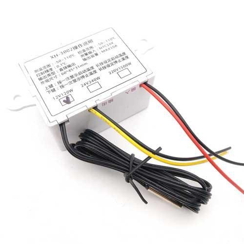 XH-W3002 ABS Temperature Controller Switch With 1M Waterproof in Pakistan - industryparts.pk