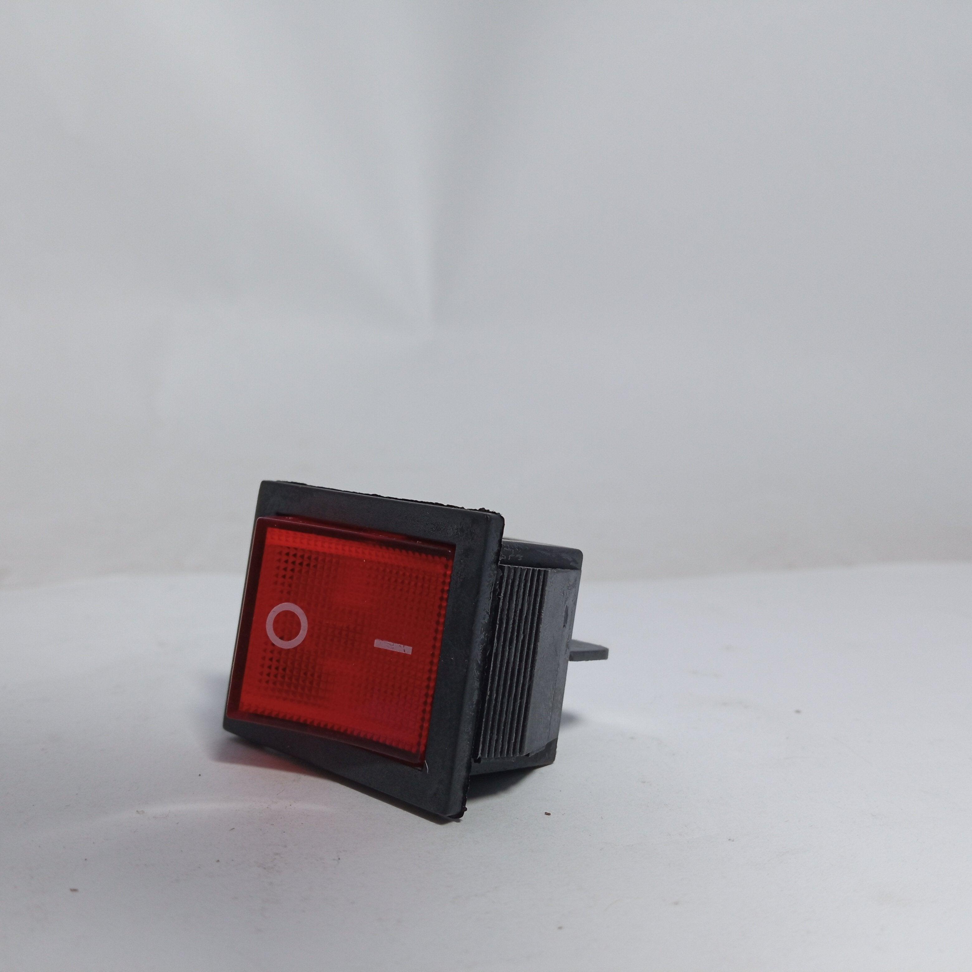 Rocker Switch Power Switch I/O 4 Pins With Light 16A 250VAC 15 Pcs Pack in Pakistan - industryparts.pk