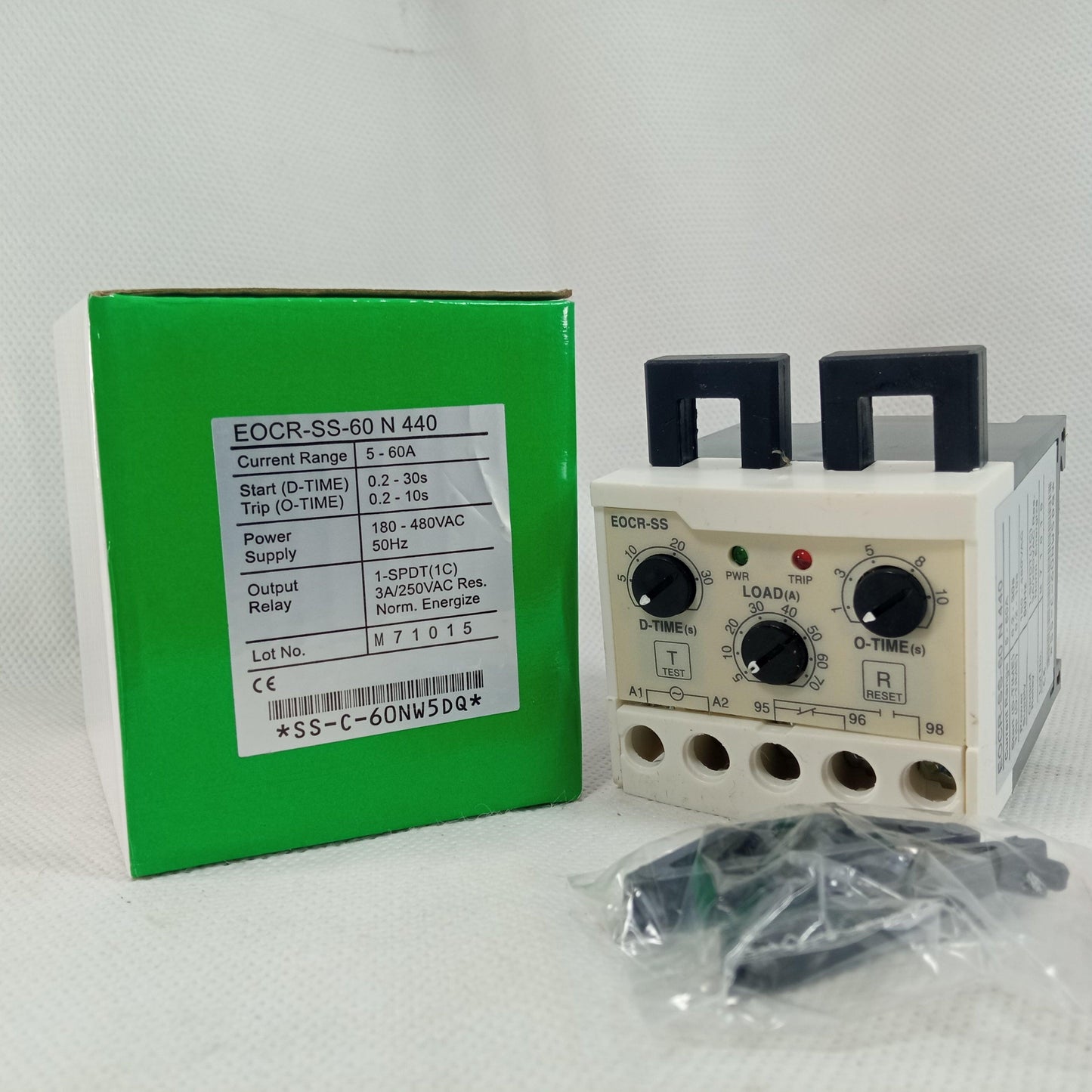 Electronic Over Load Relay EOCR-SS 5 - 70Amp in Pakistan - industryparts.pk