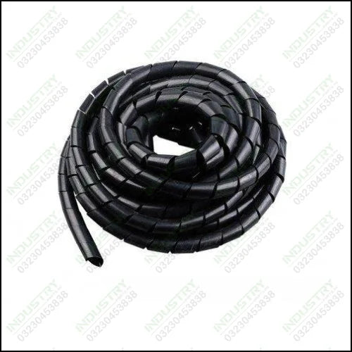 14mm Black PVC Spiral Sleeve - industryparts.pk
