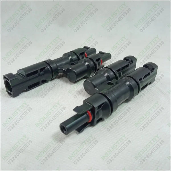 1500V DC 2 in 1 T Type MC4 branch connectors Leader Tech in