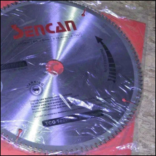 16" 120T  Sencan Aluminum Cutting Disc - industryparts.pk