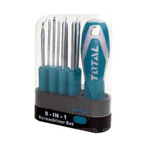 Screw Driver SET 9 DETAILS TOTAL THT250906 - industryparts.pk