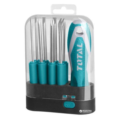 Screw Driver SET 9 DETAILS TOTAL THT250906 - industryparts.pk