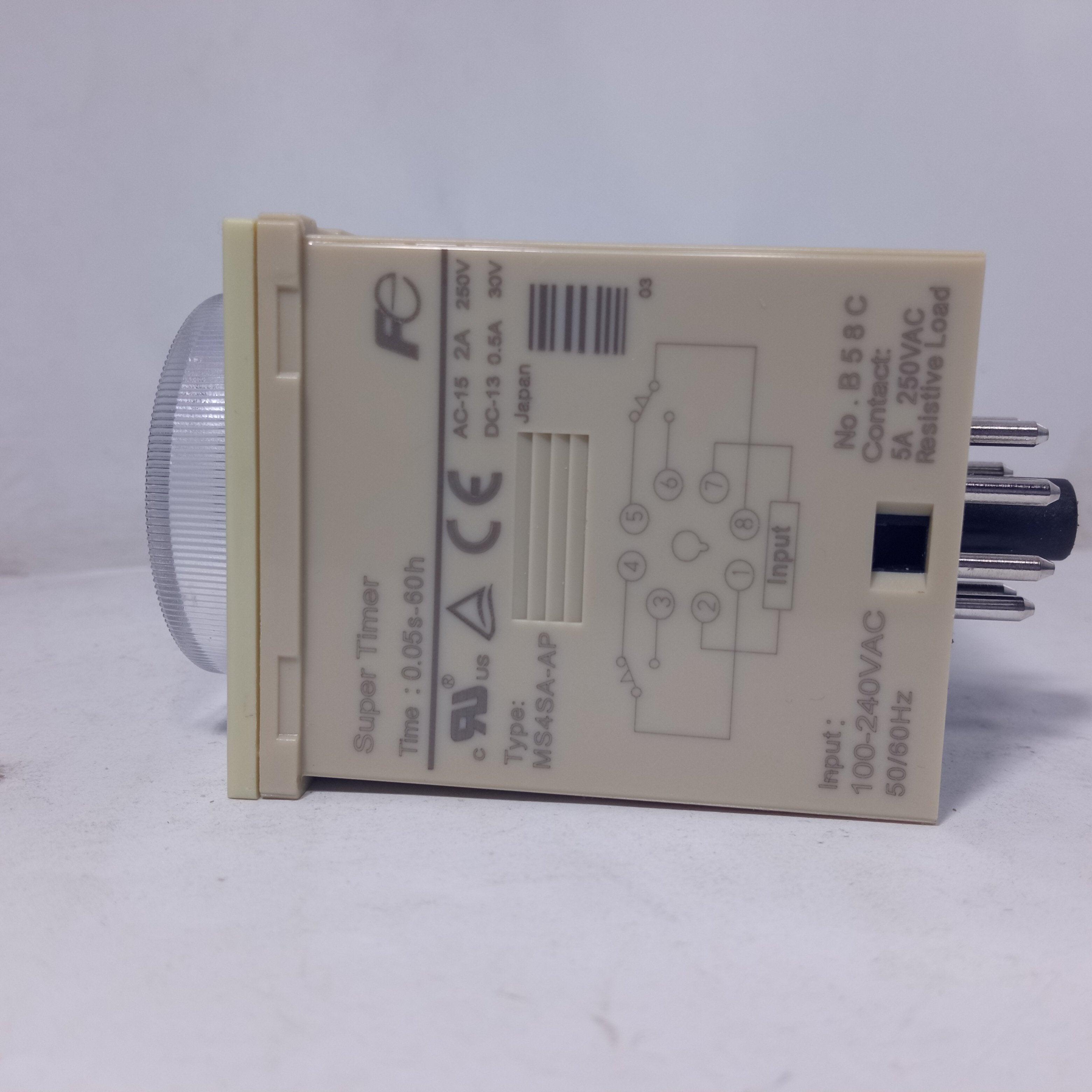 Fuji Electric on-delay timer (china made ) MS4SA in Pakistan - industryparts.pk