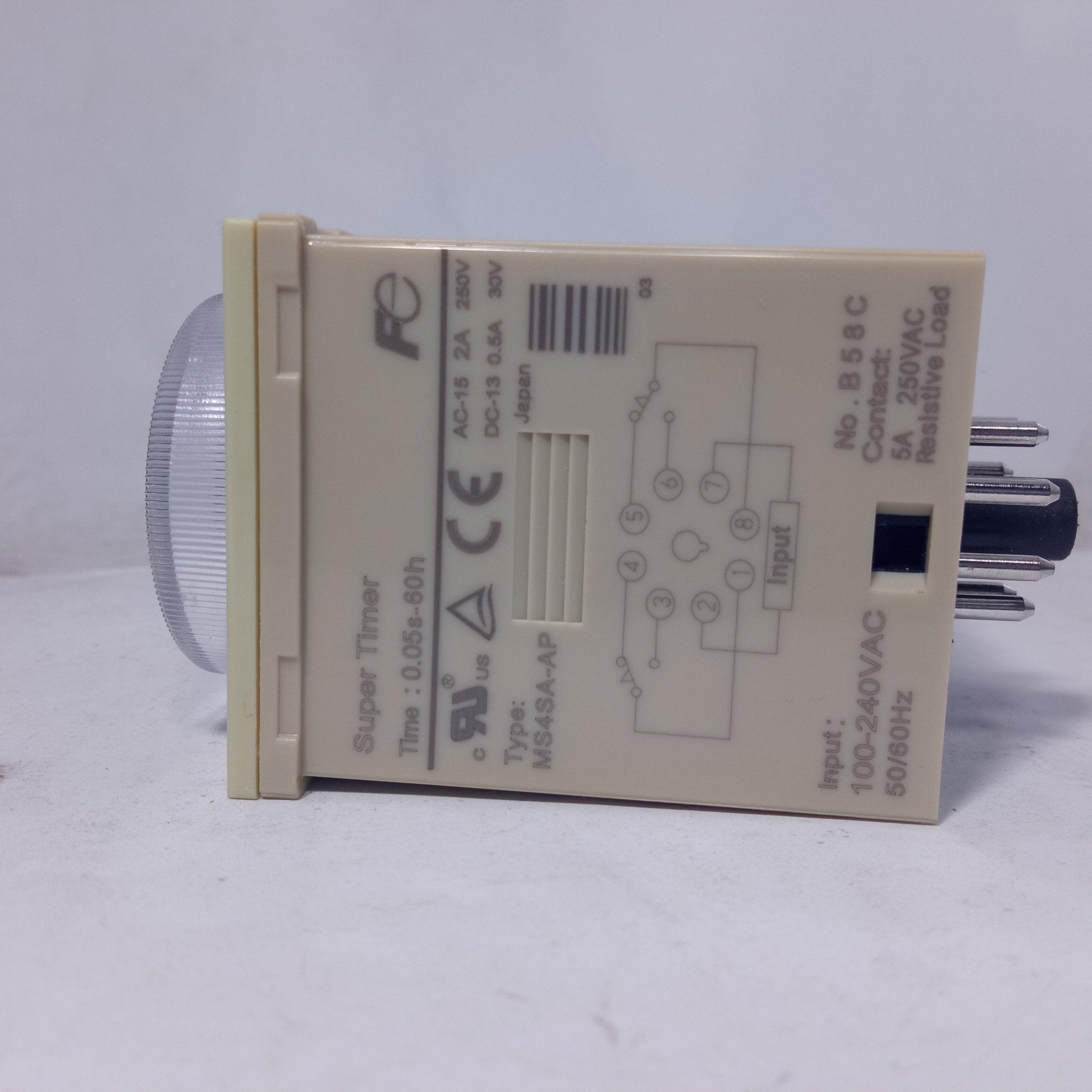 Fuji Electric on-delay timer (china made ) MS4SA in Pakistan - industryparts.pk