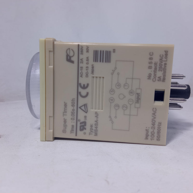 Fuji Electric on-delay timer (china made ) MS4SA in Pakistan - industryparts.pk