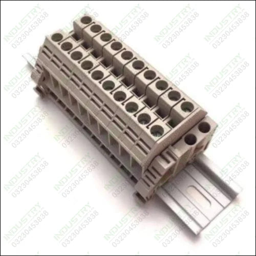 16mm din rail Line up mounted terminal block 10 Pcs in Pakistan - industryparts.pk
