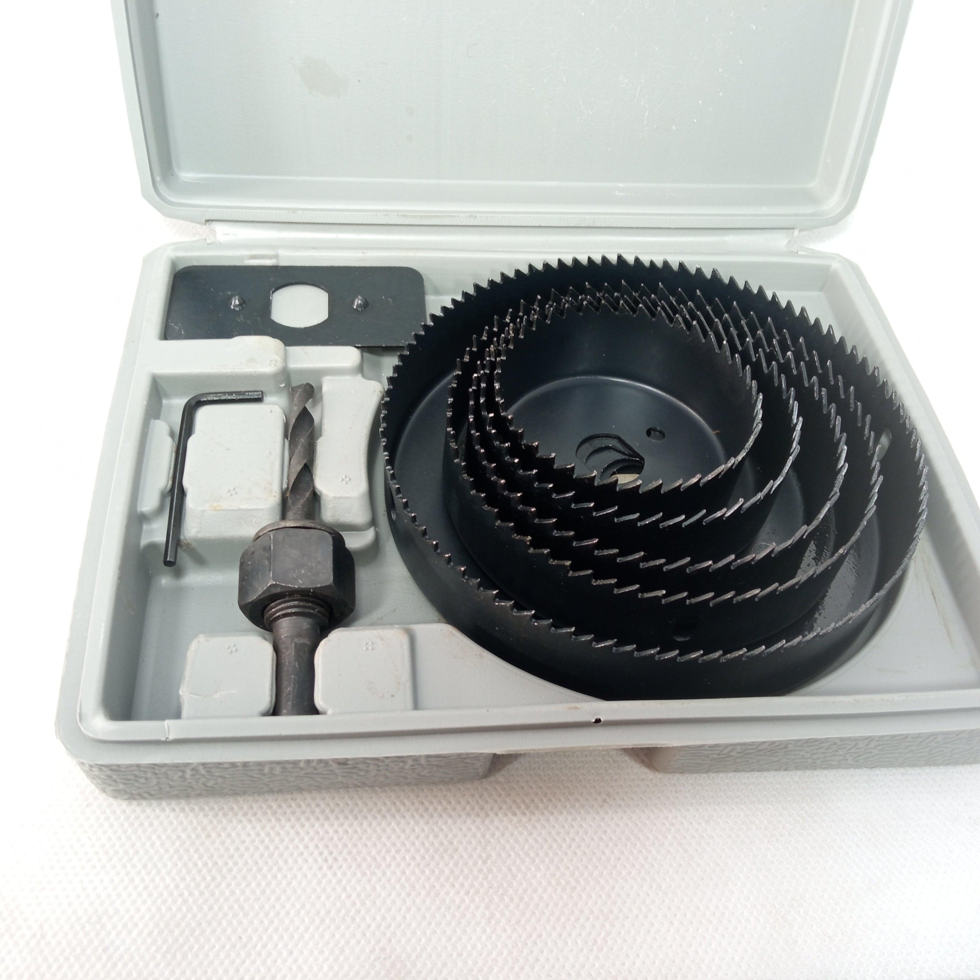 Wood Working Hole Saw Drill Bit Set 8 Pieces in Pakistan - industryparts.pk