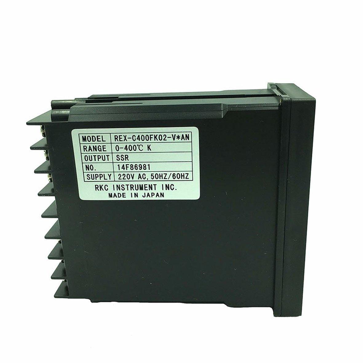 Rex-c400 Dual Pid Temperature Controller  type k Digital Thermocouple In Pakistan - industryparts.pk