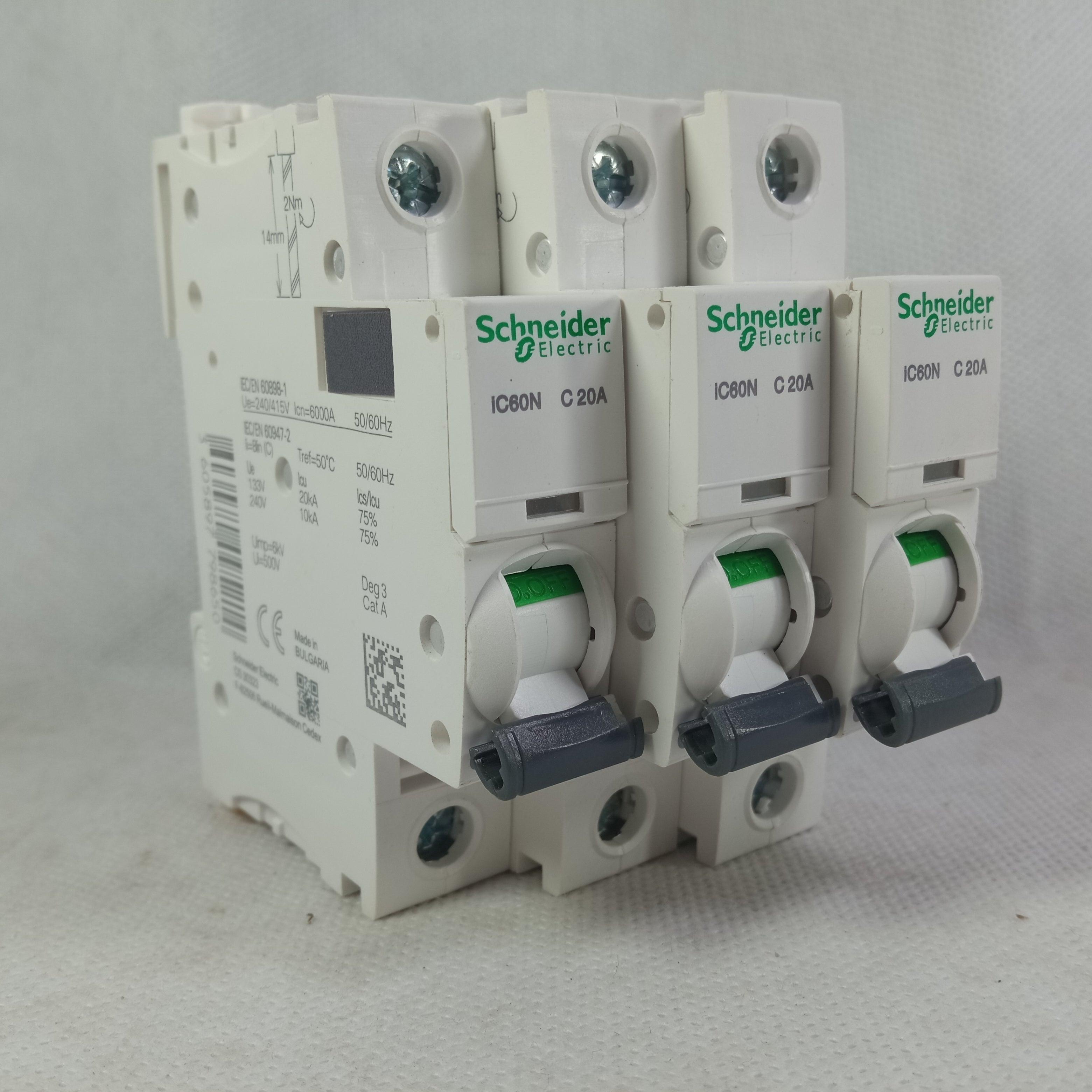 Schneider MCB AC Circuit Breakers in Pakistan - industryparts.pk