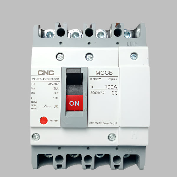 CNC YCM7-125 4-Pole AC MCCB Molded Case Circuit Breakers in Pakistan