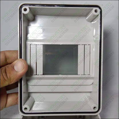 1SUN Electric HT 5WAY Weatherproof Power Distribution Circuit Breaker Protection Box Transparent Cover, DIN Rail in Pakistan