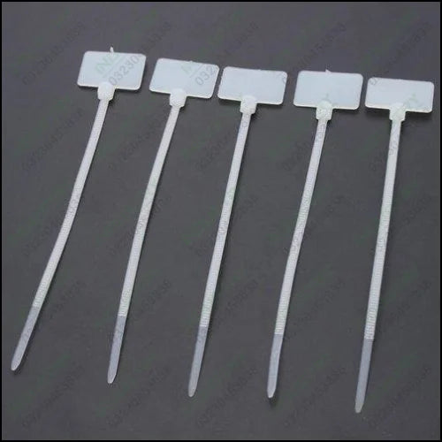 2.4 Plastic Cable Tag Tie, Packaging Size: Pkt, For 415v - industryparts.pk
