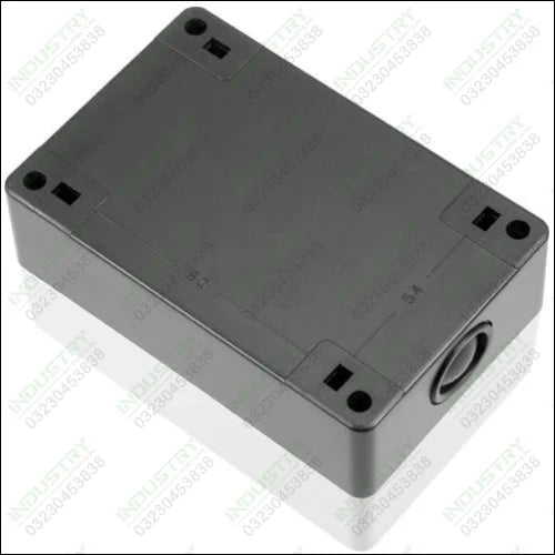 2 Hole Push Button Switch Control Box Case  22 mm Diameter Gray Plastic - industryparts.pk