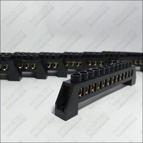 20 Pcs NHA14/12 Wire Connection Screw Terminal Strip Copper terminal BLACK - industryparts.pk