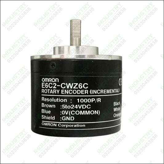 200PPR OMRON Incremental Rotary Encoder E6C2-CWZ6C in Pakistan - industryparts.pk