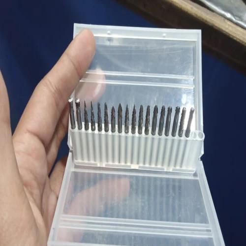 20Pcs Carbide Rotary Burrs Set Milling Cutter Drill Bit Engraving Bits 3mm - industryparts.pk