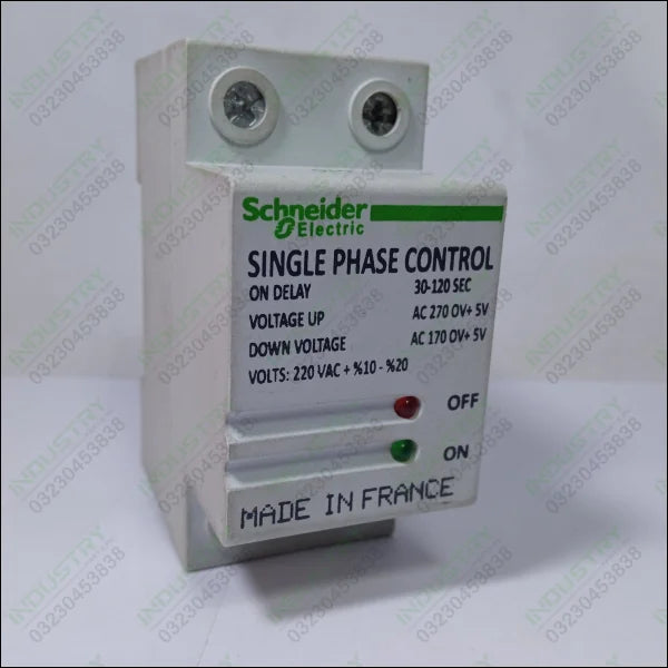 220V Under Over Voltage Protector Circuit Breaker Single Phase Control - industryparts.pk