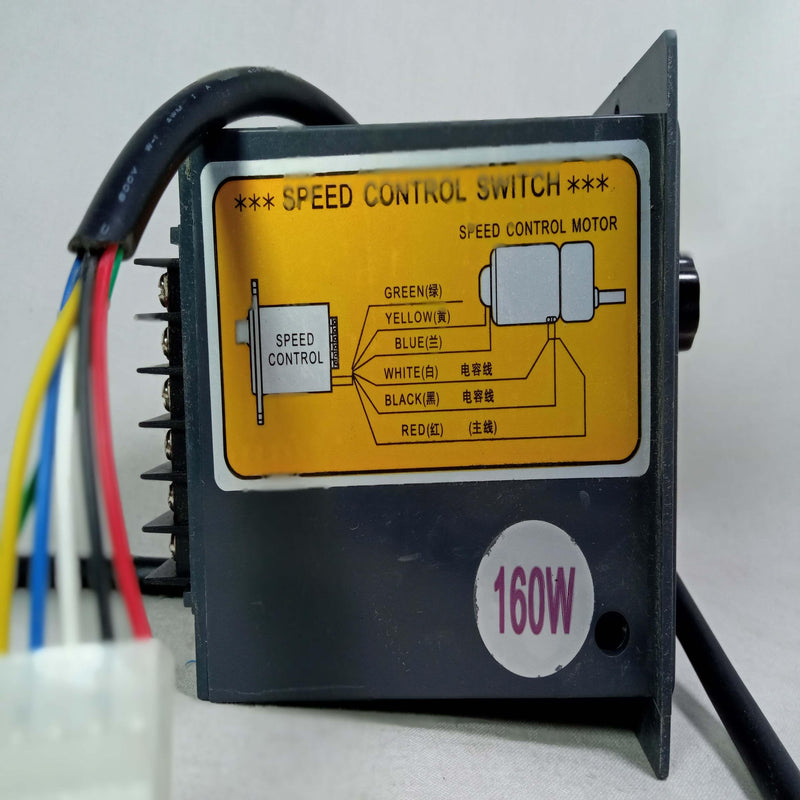 160W US-52 220V AC Gear Motor Speed Control Device With Connection Cable in Pakistan - industryparts.pk