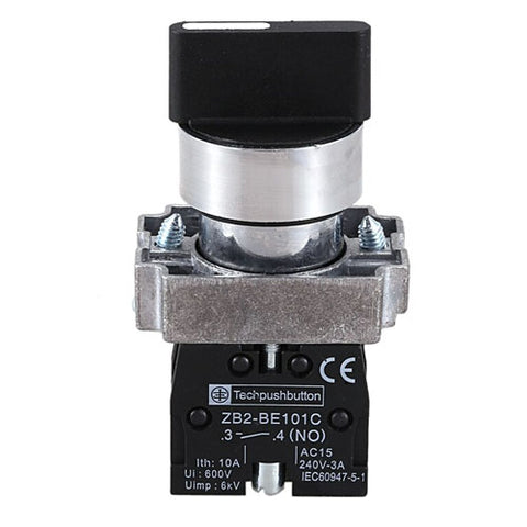 22mm Rotary Selector Switch 2 or 3 Position XB2-BJ25 in Pakistan