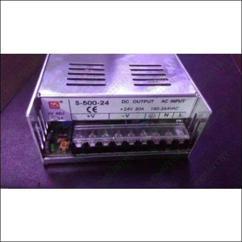 24V 20Amp Power  supply 24V 20A  LED Switch Power Supply (New) - industryparts.pk