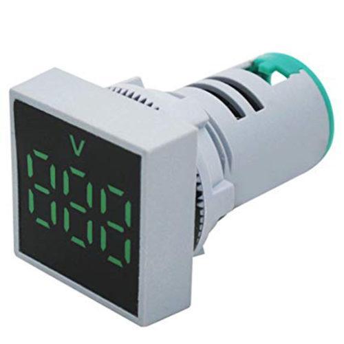22mm AC60-500V Digital Mini LED Display Voltmeter AD16-22FSV - industryparts.pk