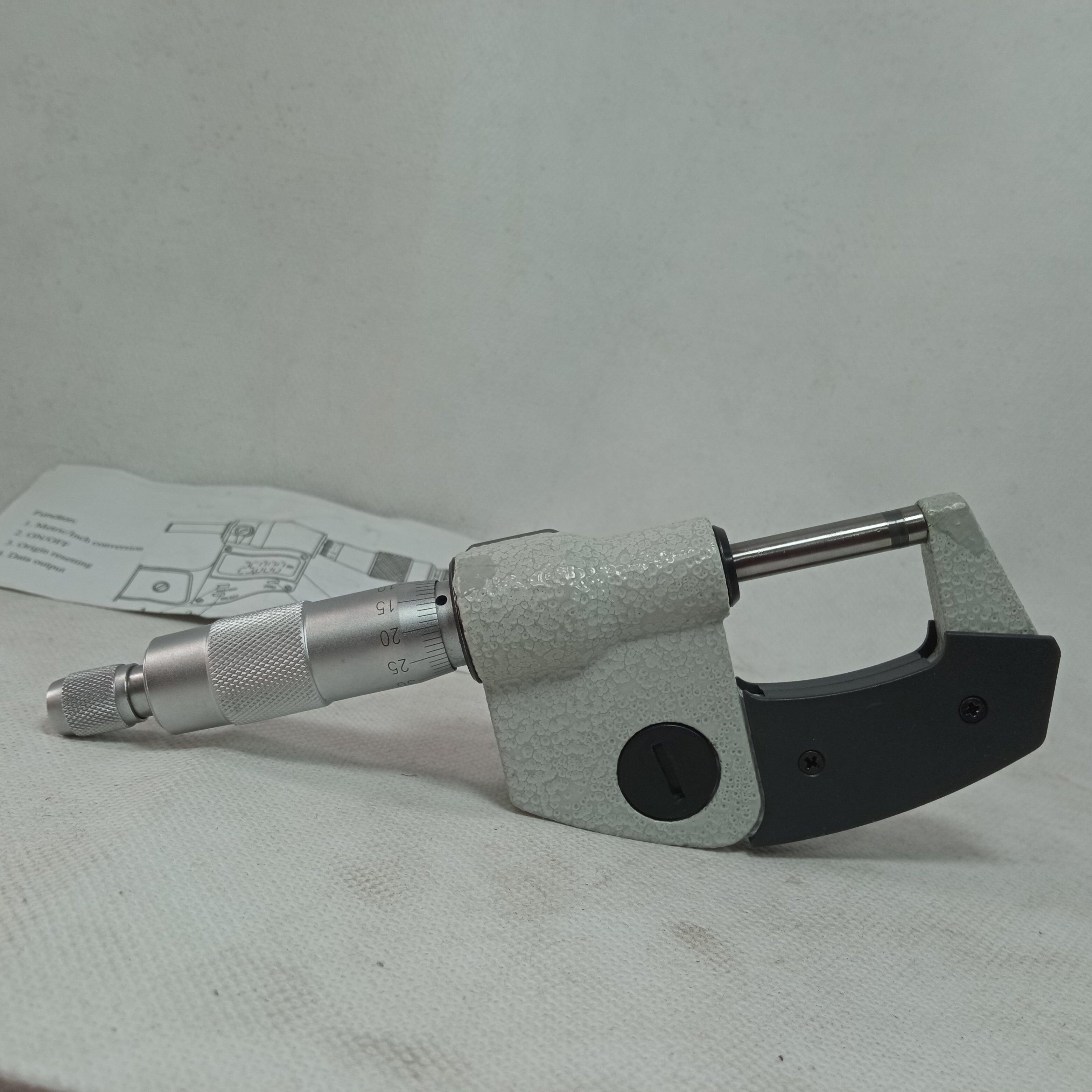 Mitutoyo Digital Screw Gauge Micro meter  0-25mm/0.001mm china made  in Pakistan - industryparts.pk