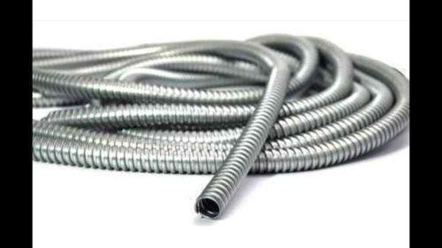 50mm Metal Flexible Conduit Pipe (1 foot) - industryparts.pk