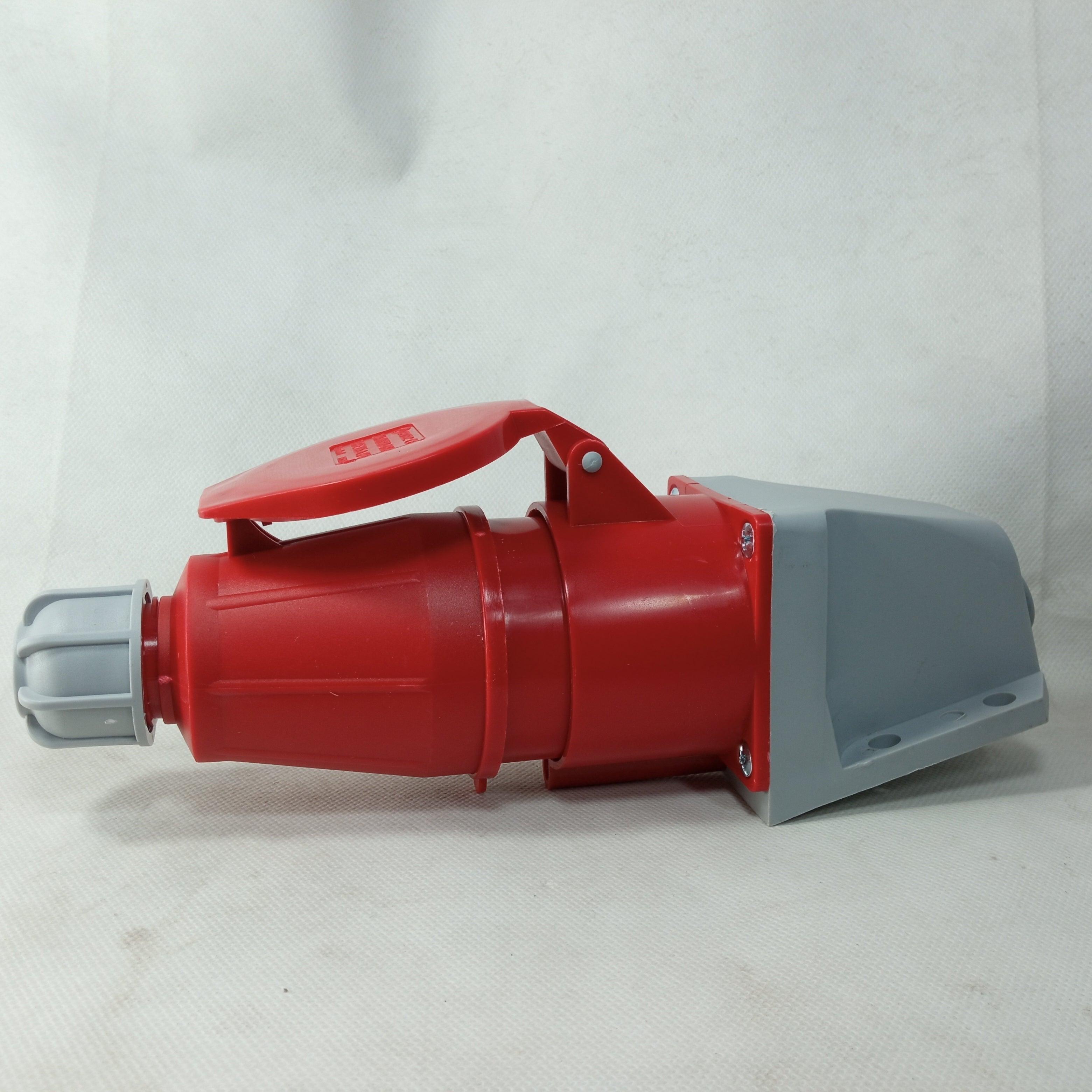 Tense 32Amp 5Pin Industrial Plug and Wall Socket in Pakistan - industryparts.pk