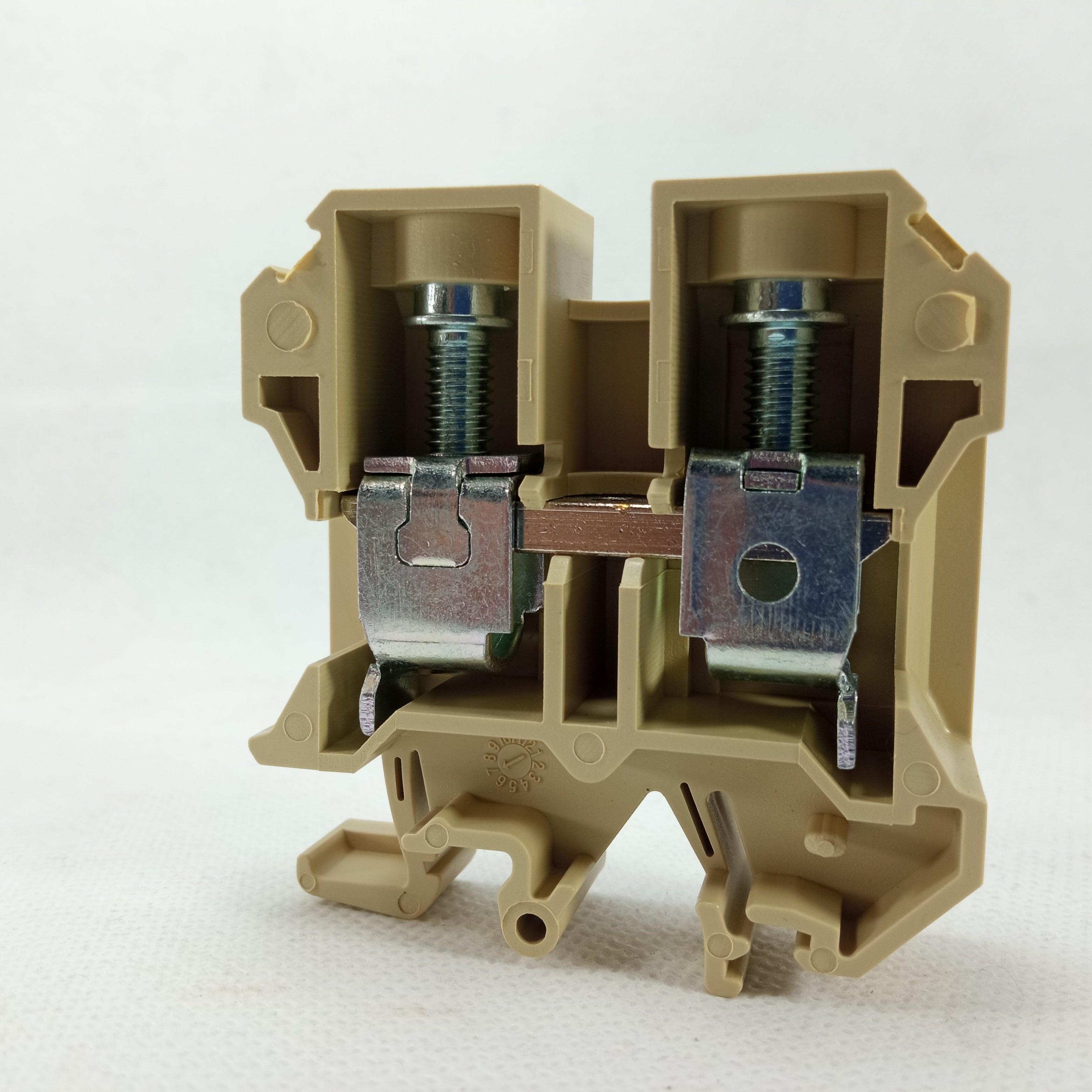 YALISI 35mm Din Rail Line Up Mounted Terminal Block in Pakistan - industryparts.pk