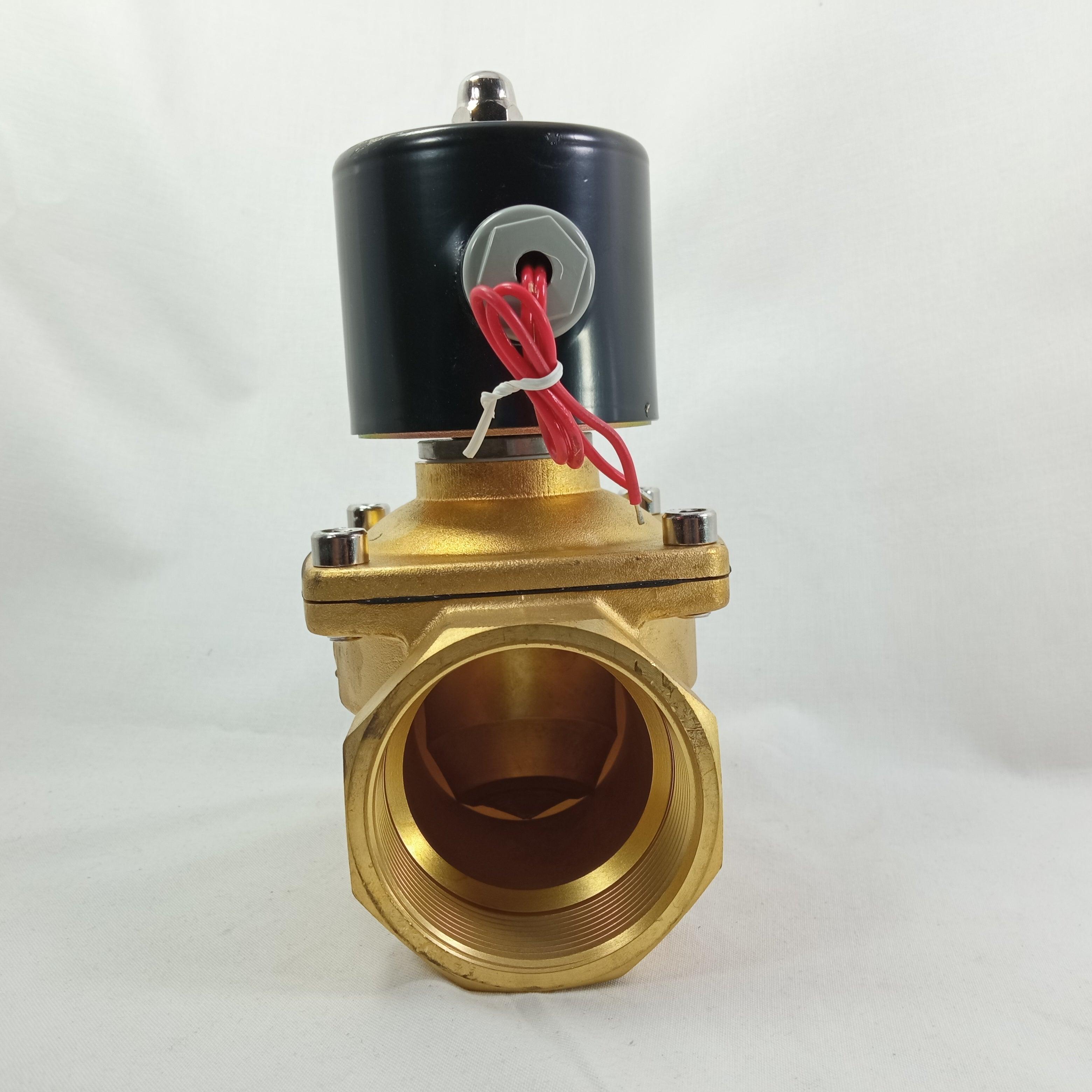 2 Inch 220V AC Solenoid Valve For Air and Water in Pakistan - industryparts.pk
