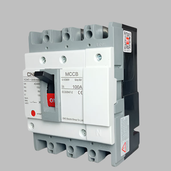 CNC YCM7-125 4-Pole AC MCCB Molded Case Circuit Breakers in Pakistan