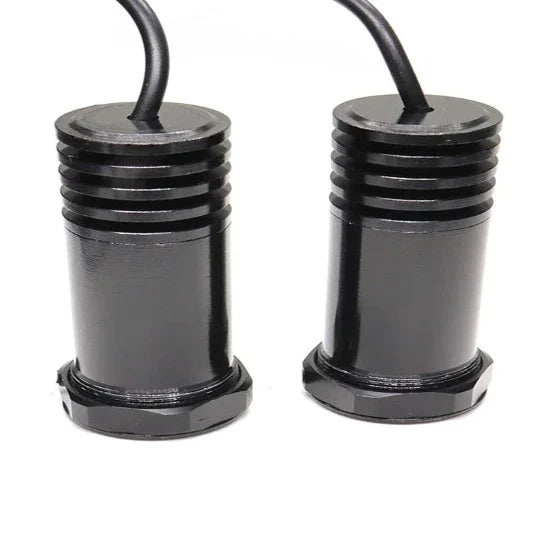 LED 2PCS Punching Ghost Shadow Light Logo Projector Universal in Pakistan