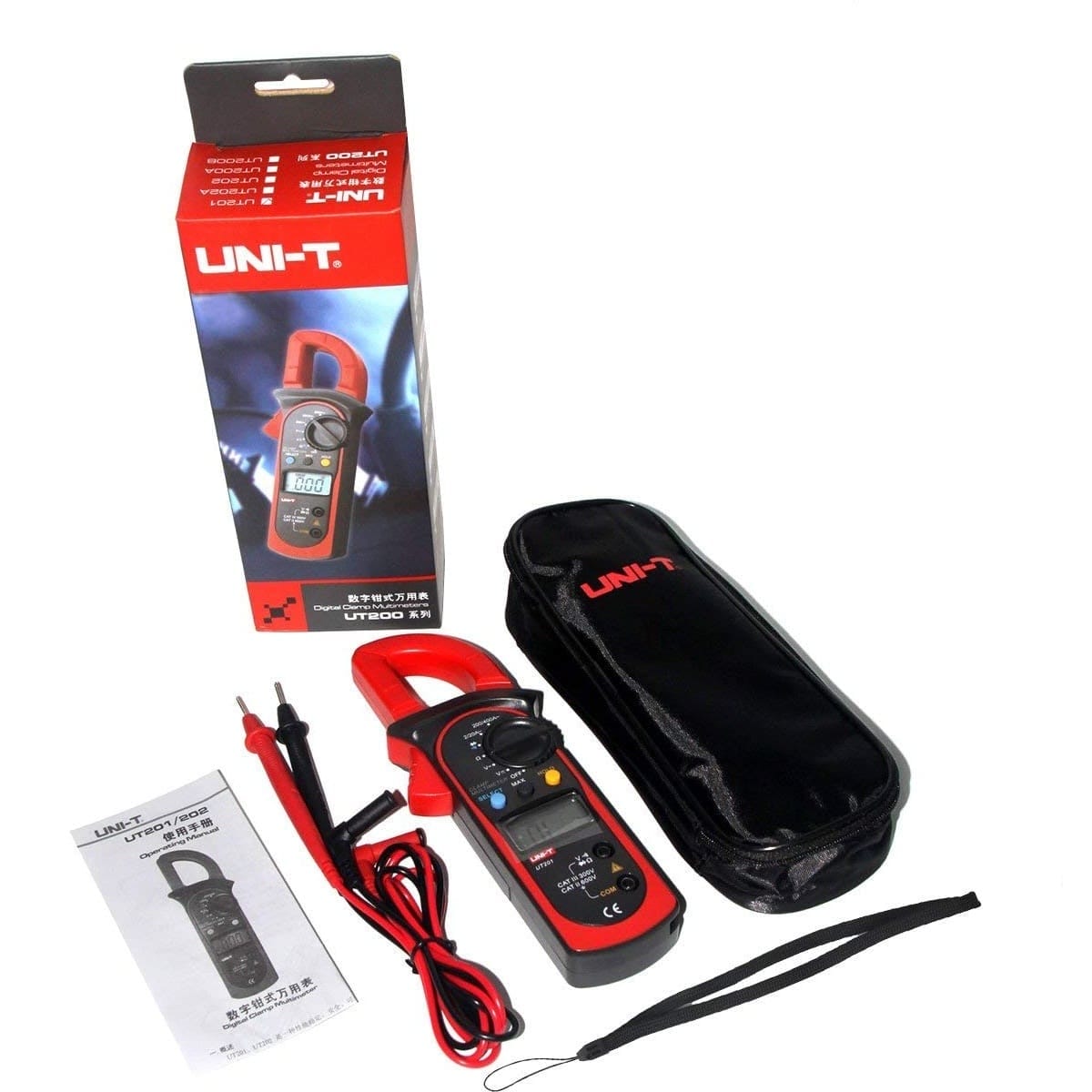 UNI-T UT201+ Digital Clamp Multimeter True RMS Clamp Meter in Pakistan