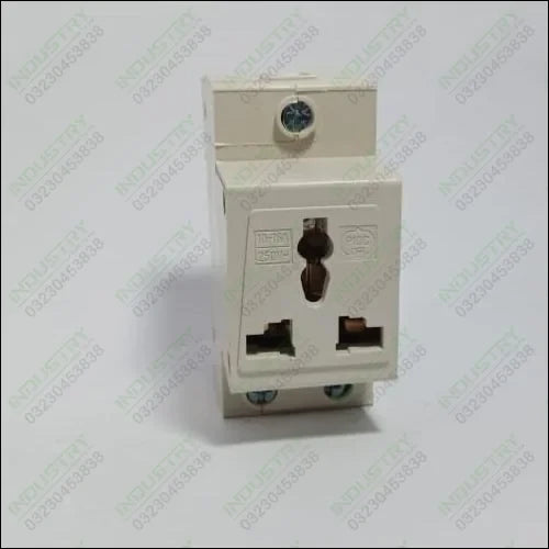 3 Pin Terminal Electric Modular Socket AC 250V 10-16A Single Pole - industryparts.pk