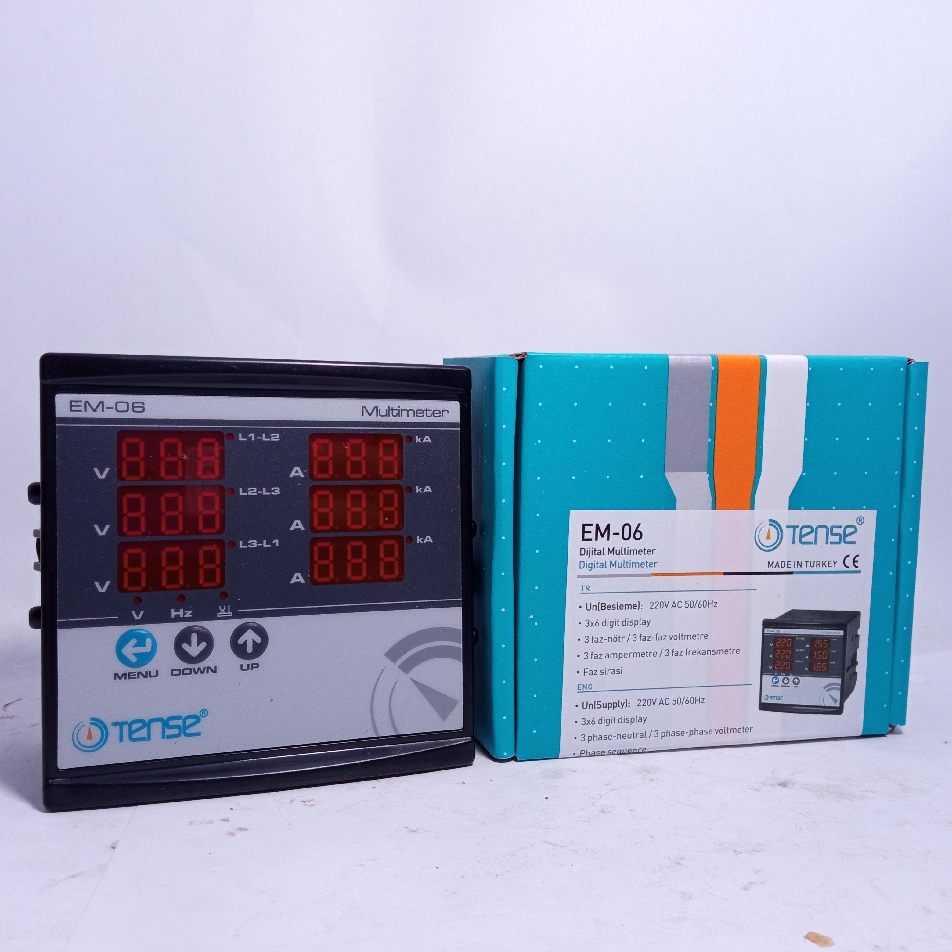 Digital Multimeter EM-06 Tense in Pakistan - industryparts.pk