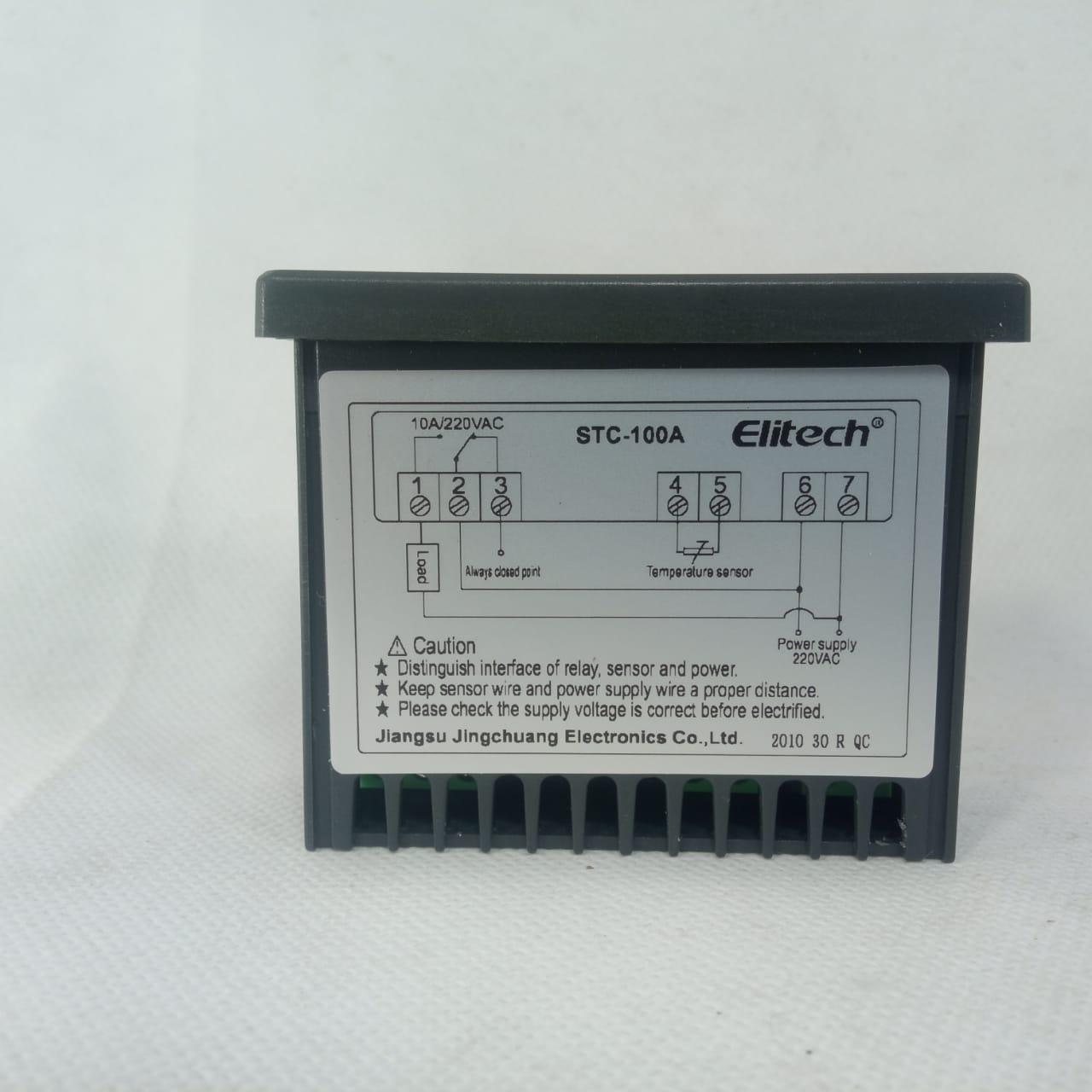 Elitech Temperature Controller for Cake Cabinet Thermostat  STC 100A  in Pakistan - industryparts.pk