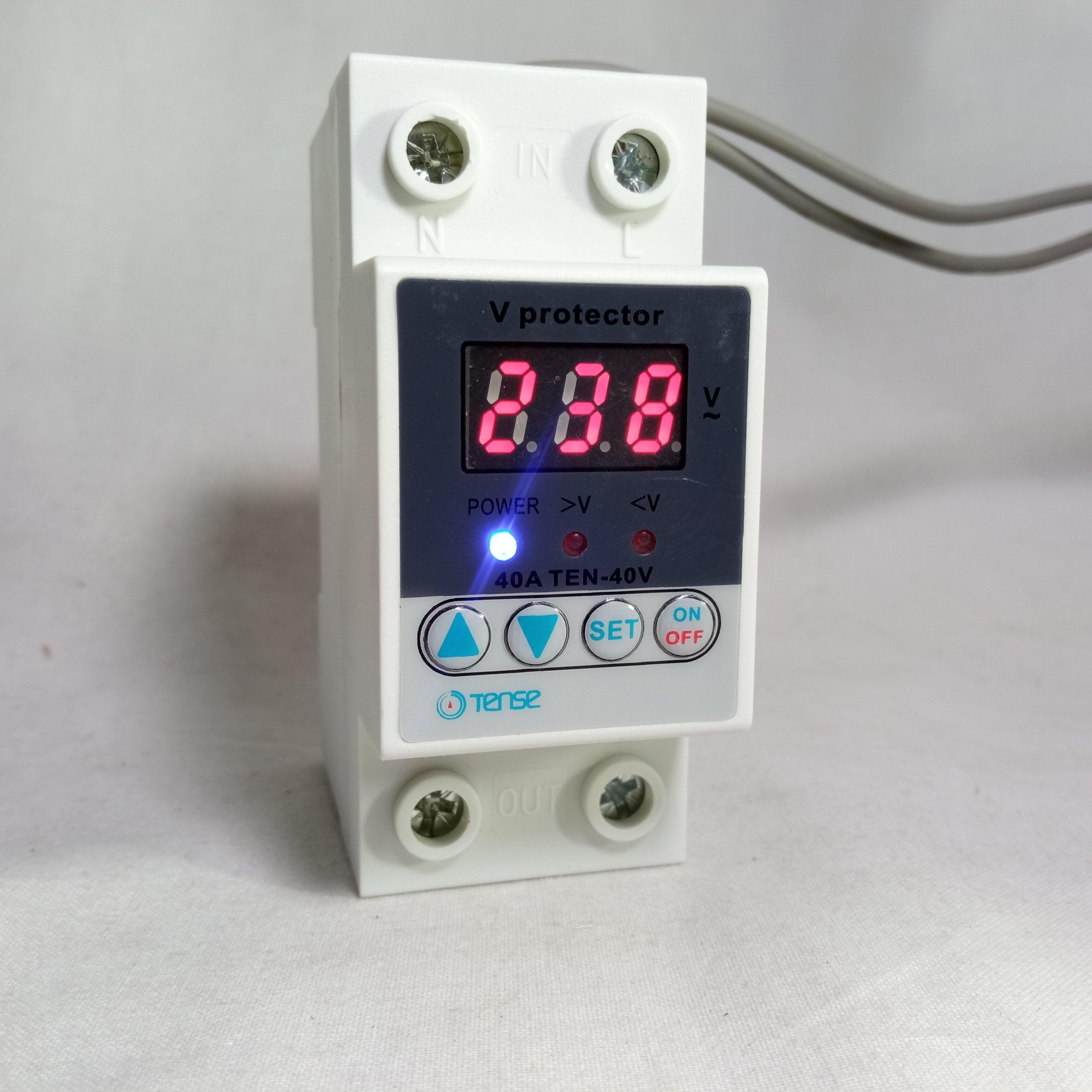 Tense Over and Under Voltage Relay Protective Device V-Protector Protector VP-40A in Pakistan - industryparts.pk
